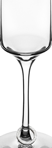 Orrefors Diamond Champagne Flute